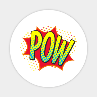 Onomatopoeia POW Magnet